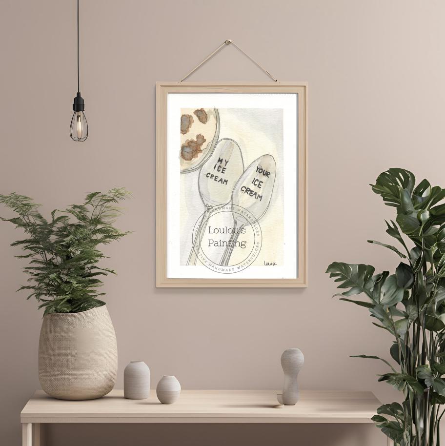 My ice cream 14.8X19.8cm