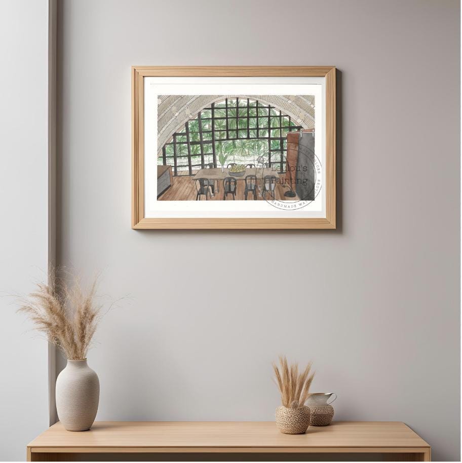 Intérieur Brésilien 18x26cm