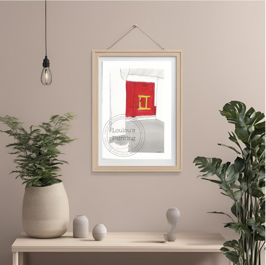 Milos Porte 1 Rouge 14.8x21cm A5