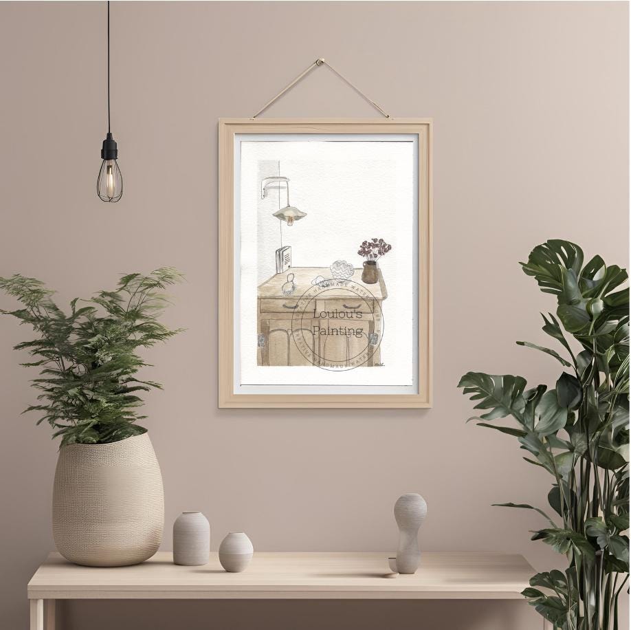 Meuble chez E 20x26cm