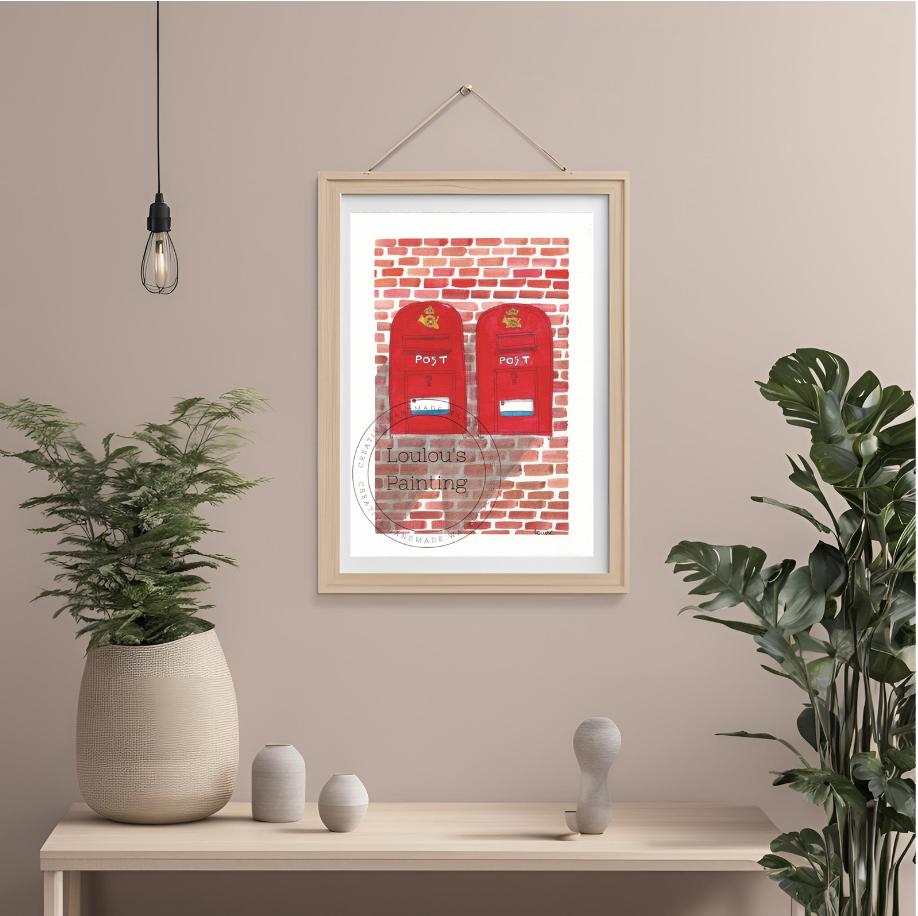 Boite postale Copenhague 14.8x21cm A5