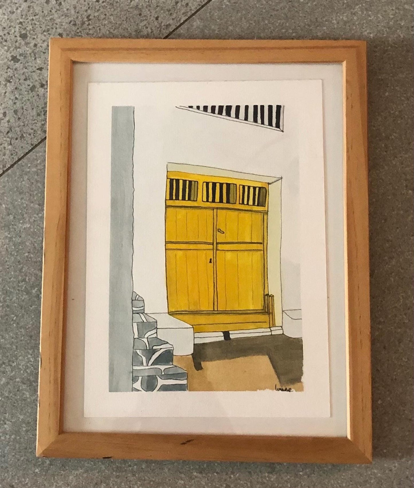 Milos porte 5 Jaune 14.8x21cm A5
